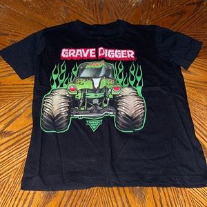 Sz 8- Monster Jam Grave Digger T-Shirt